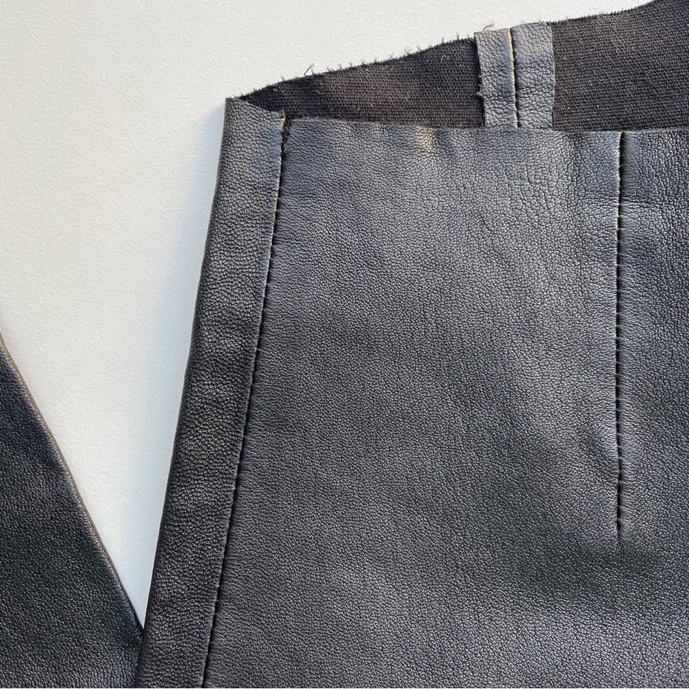 COS / Leather Leggings - Picture 6 of 14